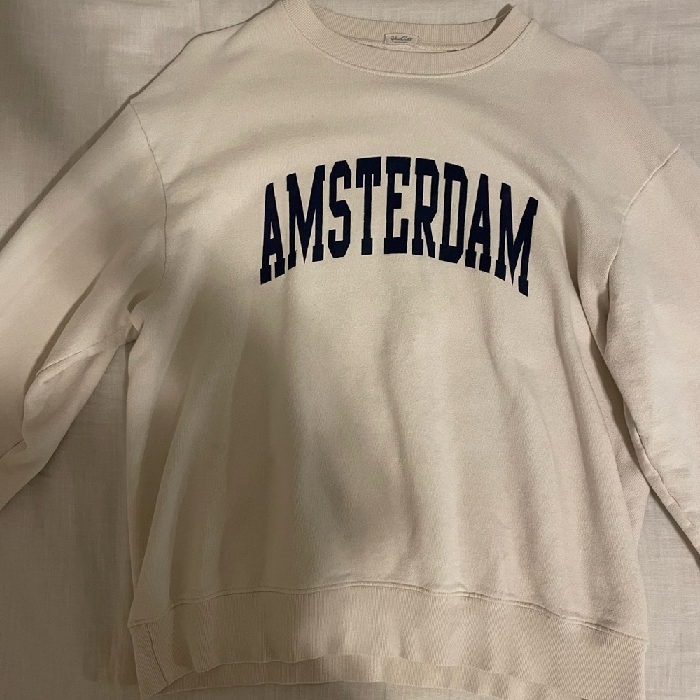 John galt cream sweatshirt